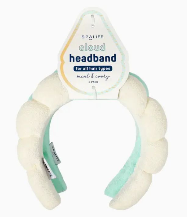 Bubble Skincare Headband For All Hair Types - 2 Pack