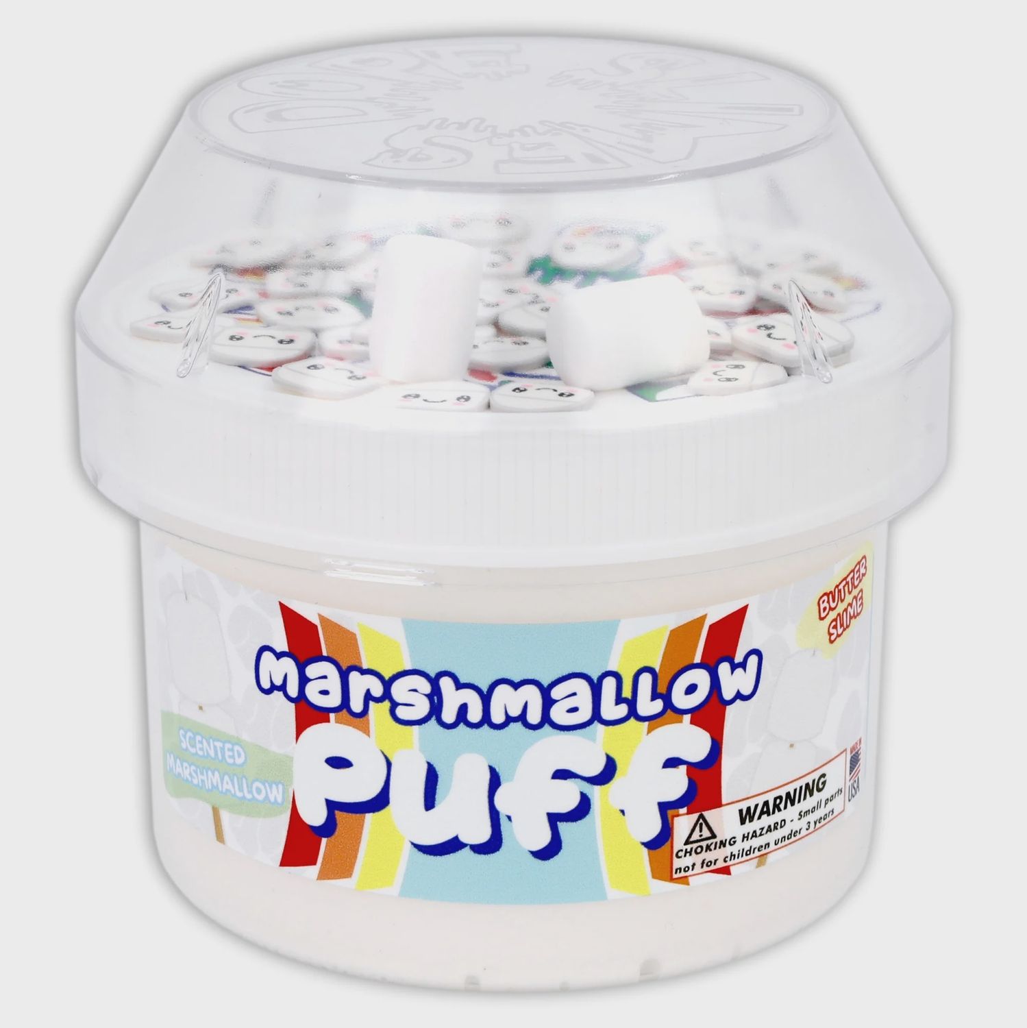 Marshmallow Puff- Butter Slime