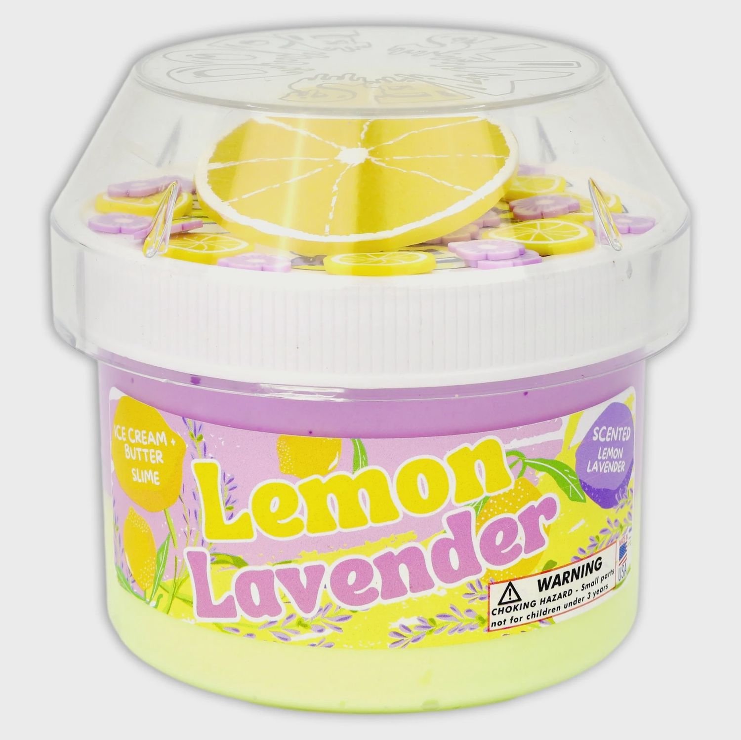 Lemon Lavender- Hybrid Slime