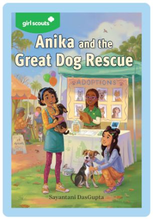 Anika and the Great Dog Rescue Iron-On Patch
