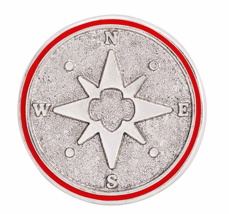 Cadette True North Award Pin