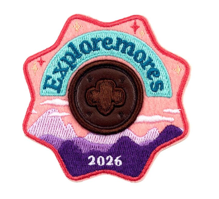 Girl Scouts x Supermix Studio Exploremores Iron-On Super Fun Patch