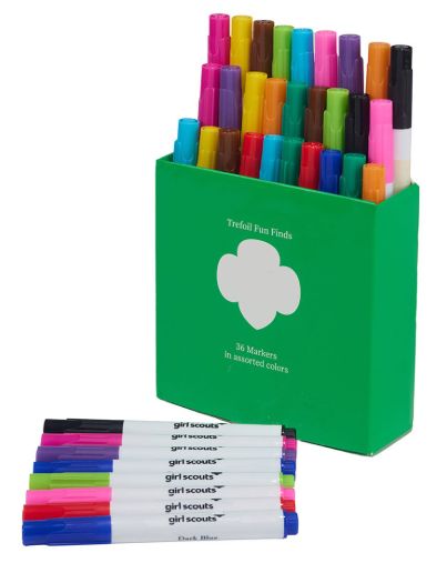 Trefoil Fun Finds Set of 36 Markers