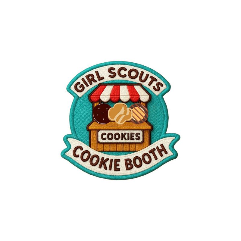 Girl Scout Cookie Booth (Teal)