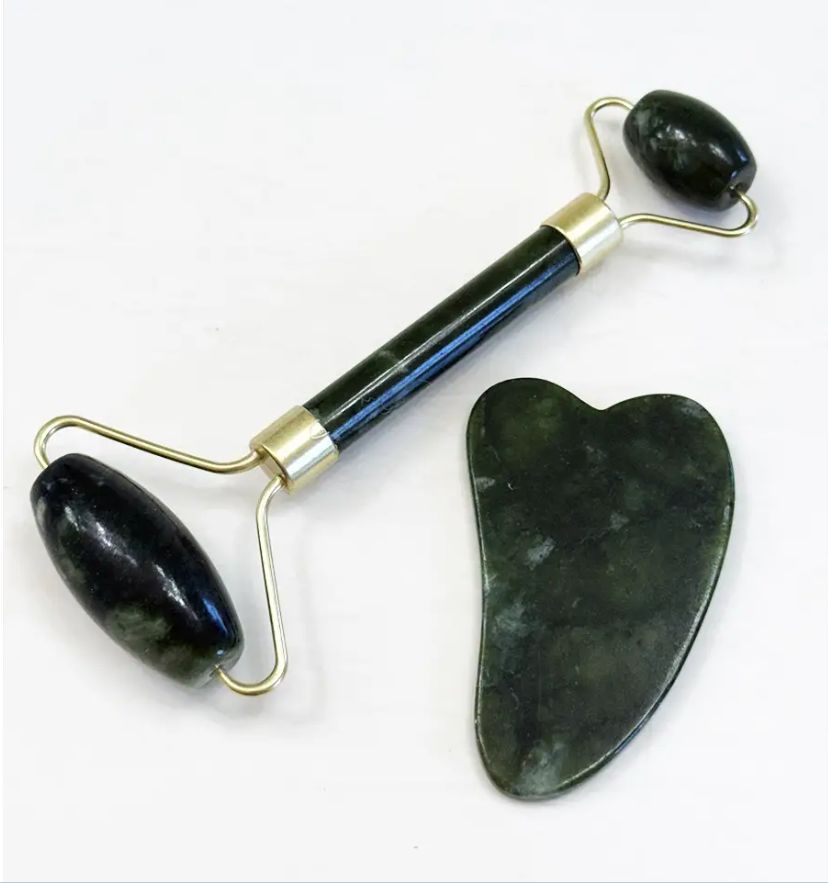 Jade Roller and Gua Sha Skin Care Tools