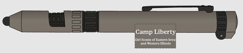 6-in-1 Camp Liberty Multi Pen