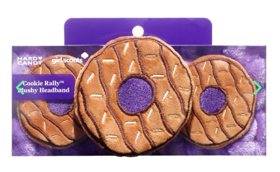 Hard Candy X Girl Scouts Cookie Rally Plushy Headband- Coconut