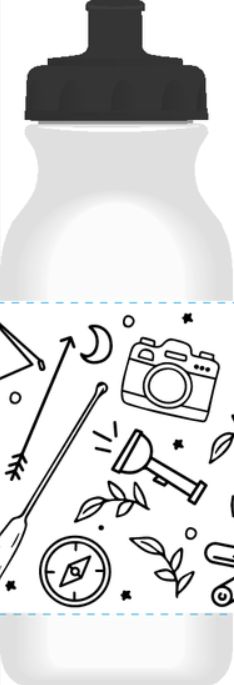 Camp Liberty Doodle Bottle 20 oz