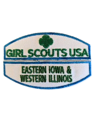 Multilevel Girl Scout Council Identification Set - Eastern Iowa and Western Illinois