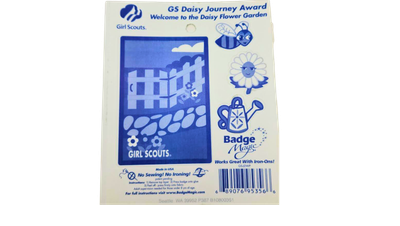 Badge Magic Girl Scout Daisy Flower Garden Journey Award