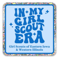 In My GS Era Sticker, Type: Glitter