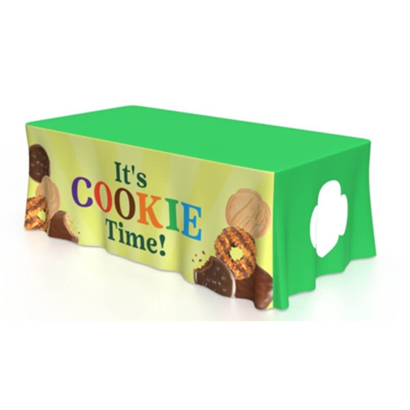 Cookie Tablecloth 2025 - 72" X 108"