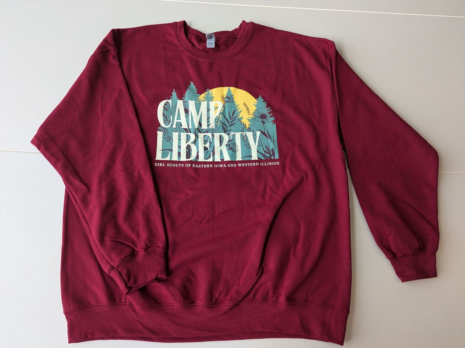 Camp Liberty Prairie Crew Neck, Size: small