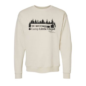 Camp Little Cloud Crewneck, Size: SM