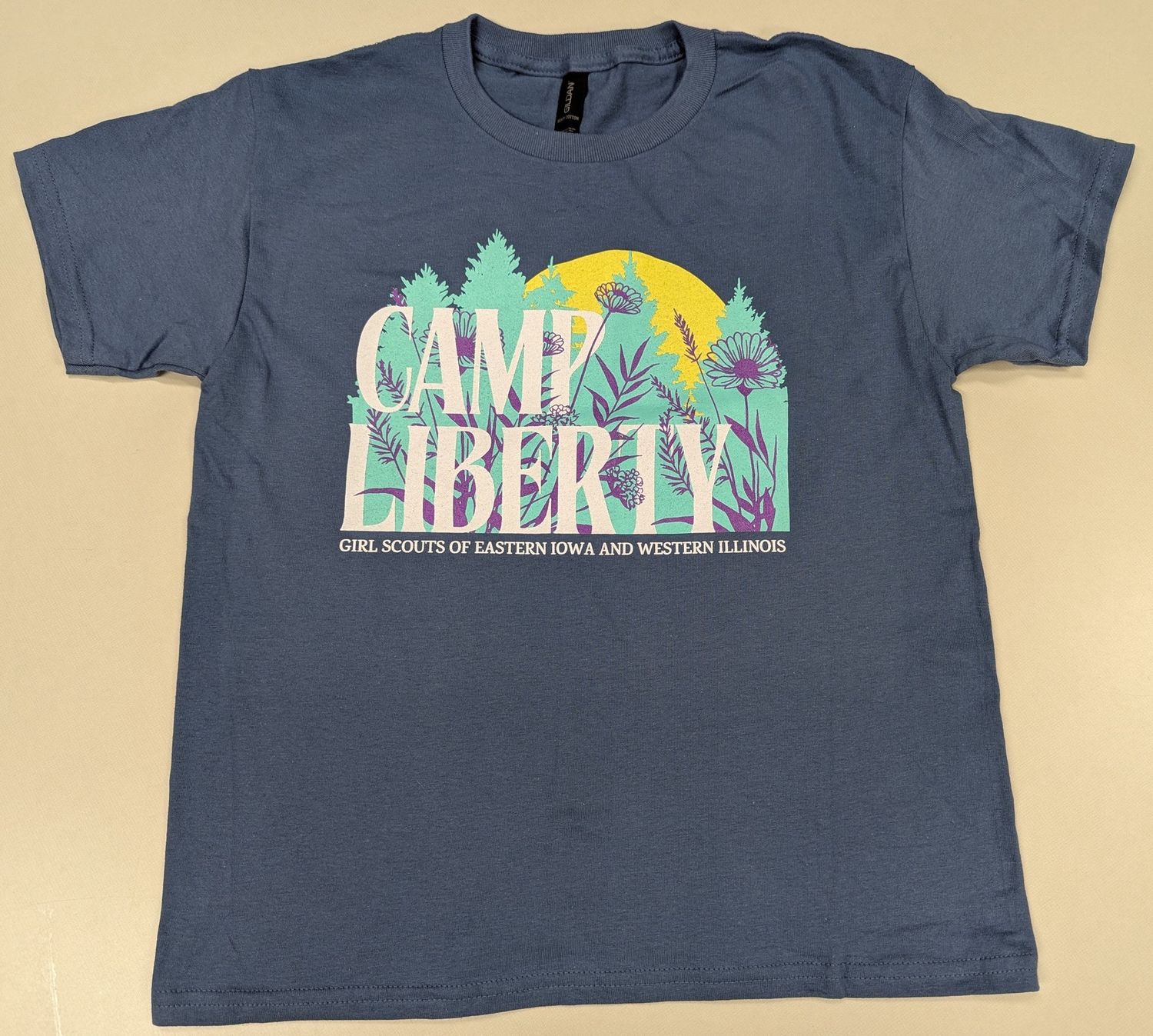 Camp Liberty Prairie T-Shirt (indigo), Size: YS