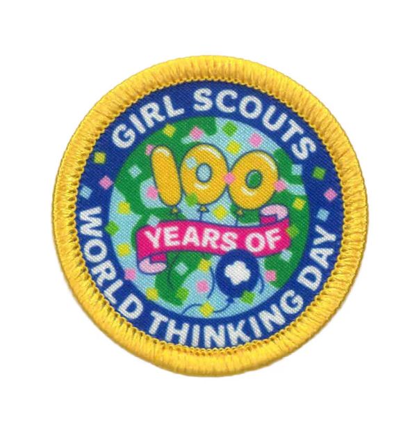World Thinking Day 100 Years Fun Patch 2026