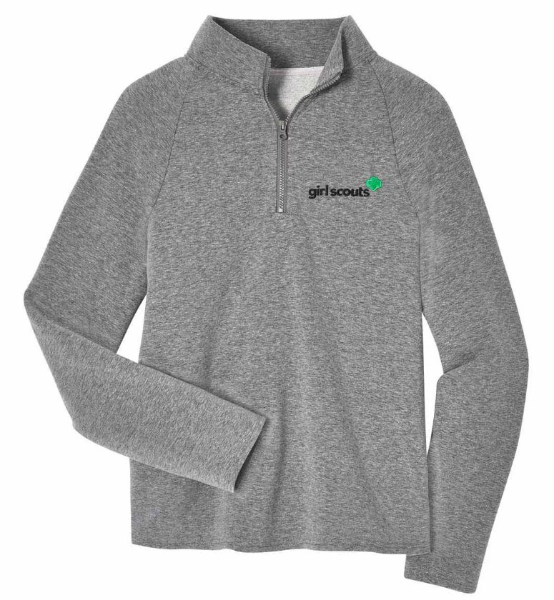 Adult Sporty Quarter-Zip Pullover, Size: AXS