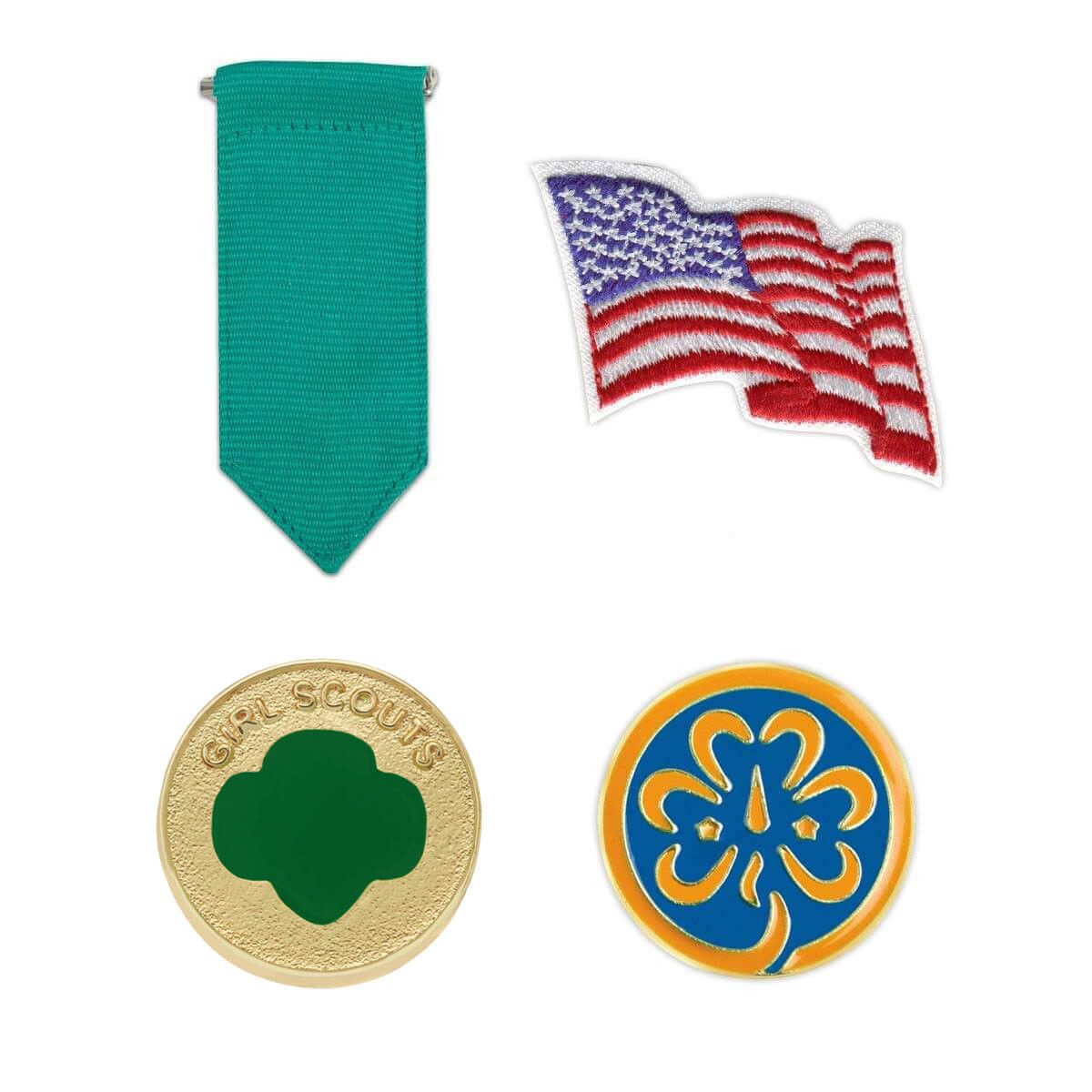 Girl Scout Junior Insignia Pack