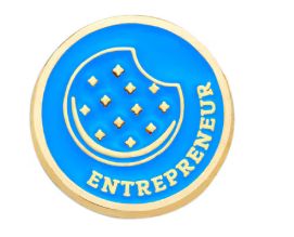 Daisy Cookie Entrepreneur Family Pin, Year: Year 1