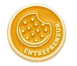 Ambassador Cookie Entrepreneur Family Pin, Year: Year 1
