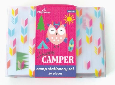Camp Stationery Set, Type: Happy Camper