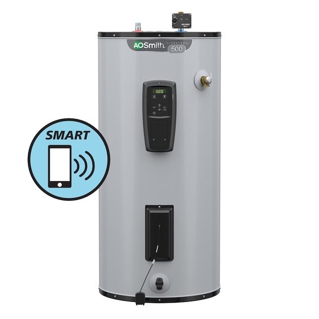 A.O. Smith Electric: 50 Gallon, 12-Year - Signature 500 Series