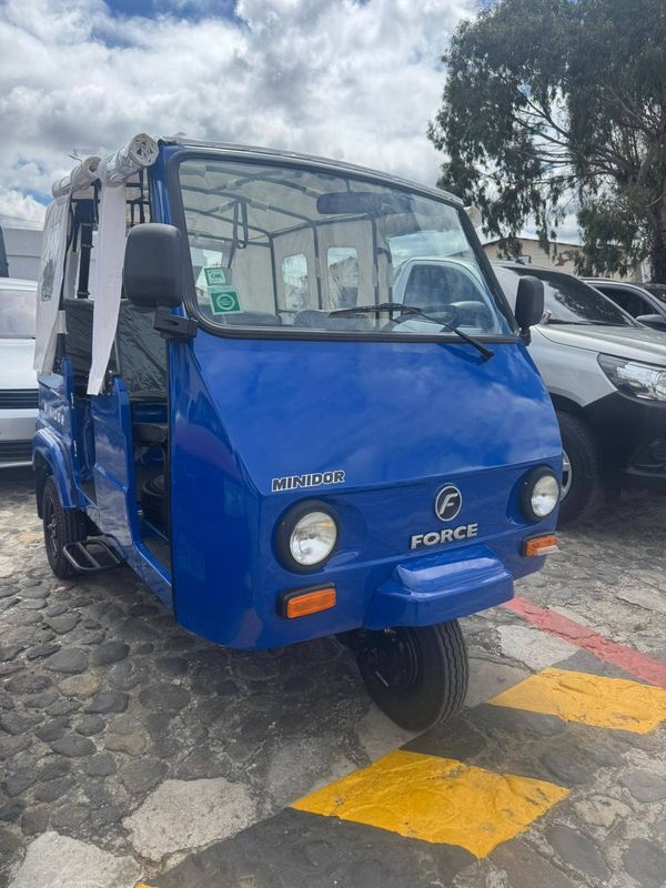 MOTO TUK TUK MARCA FORCE, LINEA MINIDOOR MOTOR DIESEL, SUPER ECONÓMICO