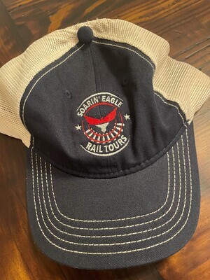 Trucker Hat - Brown/Navy