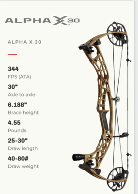 Hoyt Alpha X 30 Compund Bow