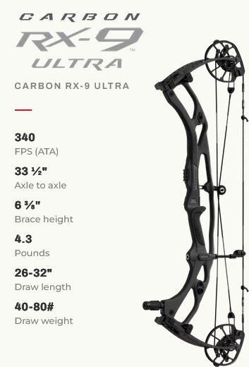 Hoyt RX9 Wilderness Ultra Carbon Compound Bow