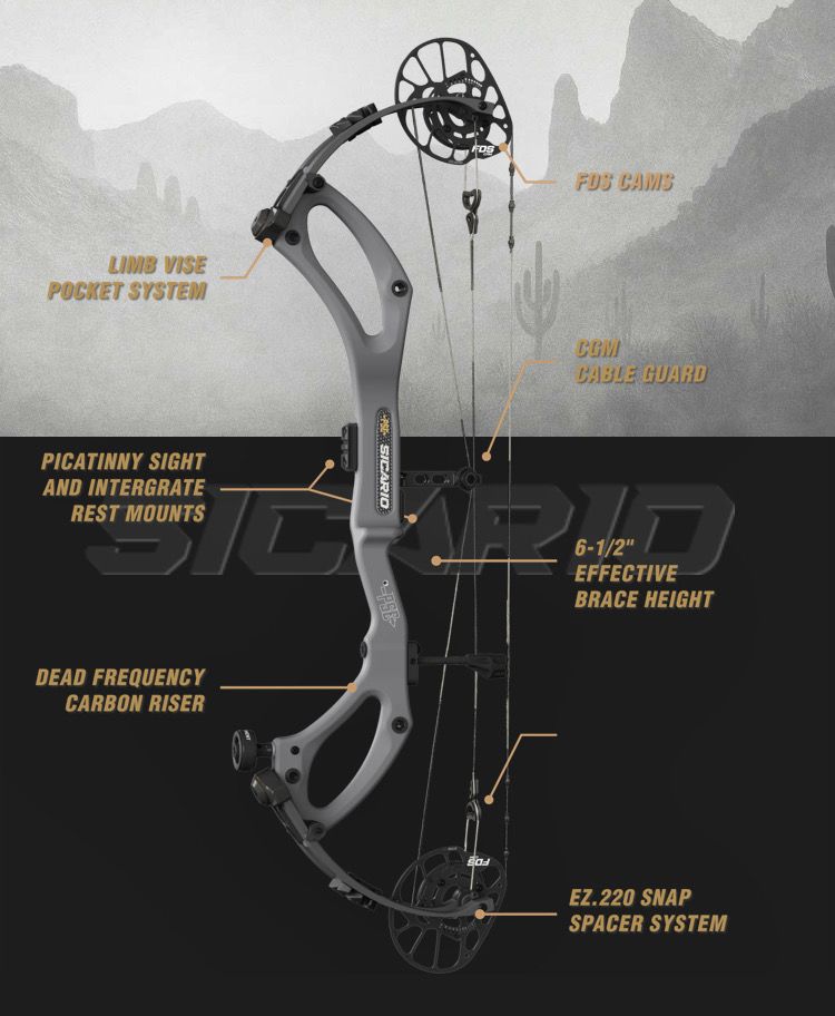 PSE Sicario Compound Bow