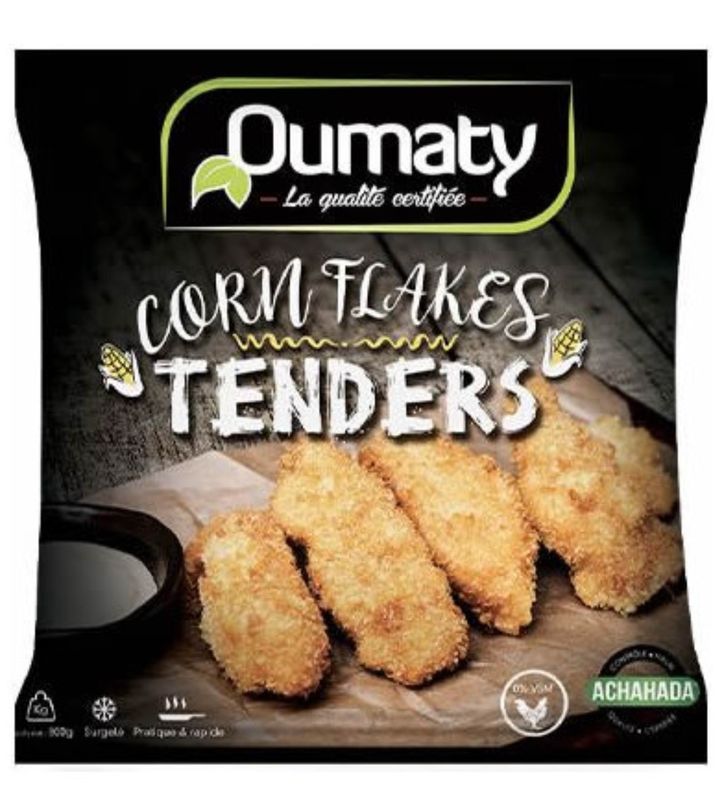Crousty Tenders de Poulet Halal- Oumaty certifié Achahada - Sachet 800gr (surgelé)