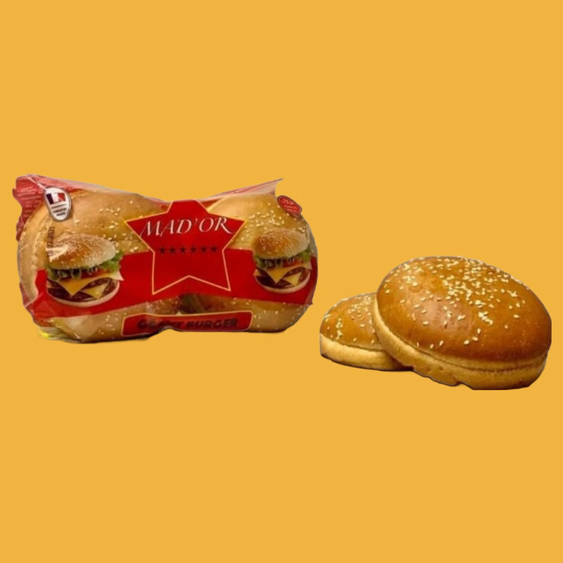 Pain Burger Géant Halal sans Alcool et E471