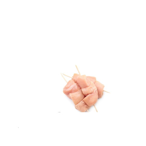 Blanc de Poulet frais en cub Halal  barquette de 2.5kg certifié/ Halal Service