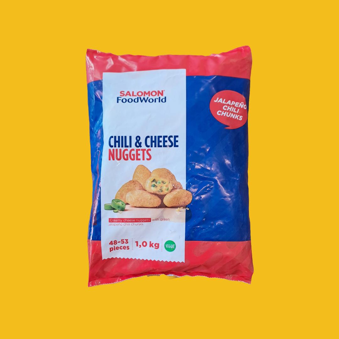 Chili & Cheese Nuggets  Produits végétariens, précuit