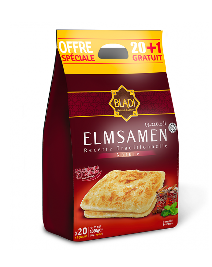 El Msemen de la marque Bladi. 20+1 gratuit