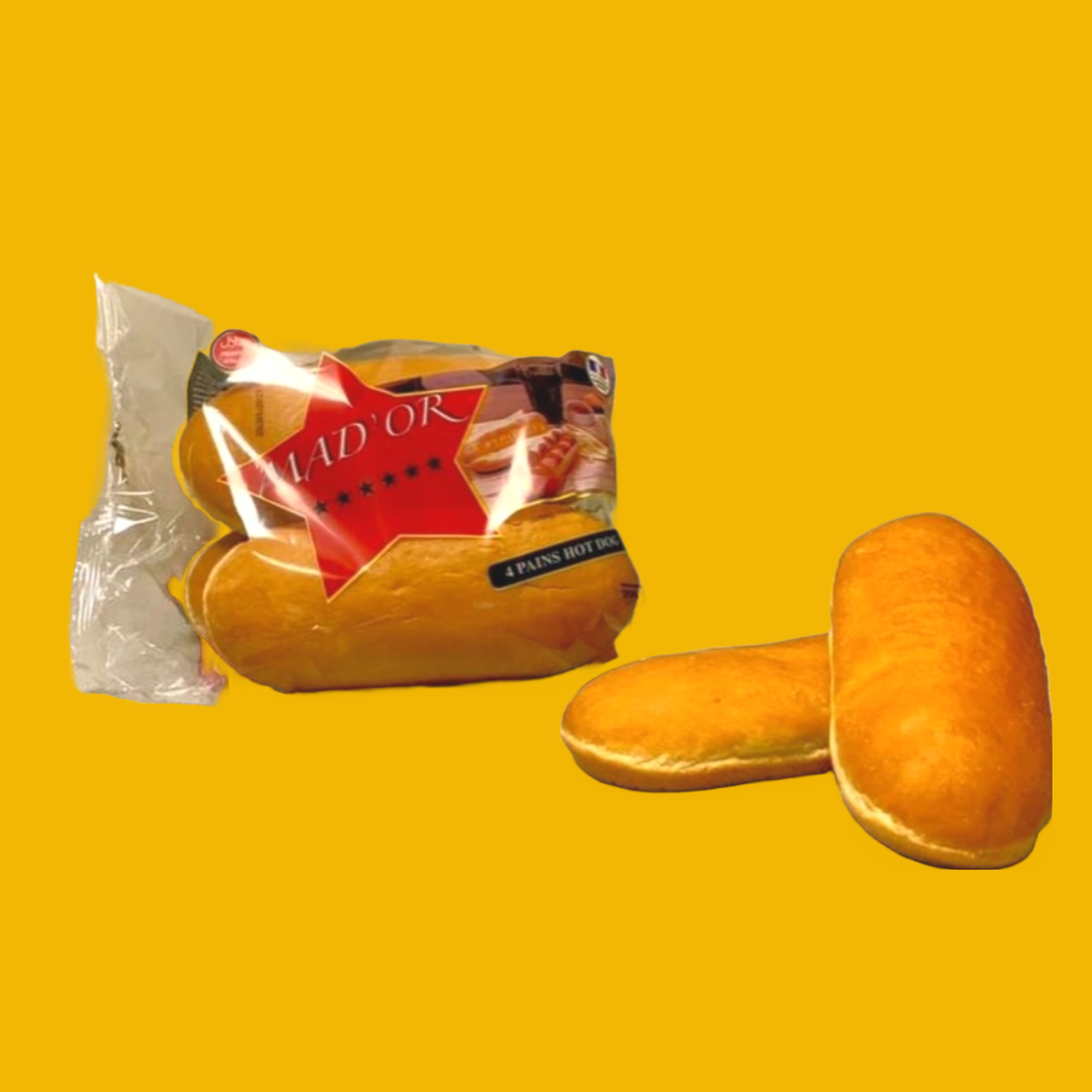 Pain Hot Dog Halal Sans Alcool et E471