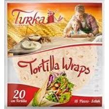 Tortilla Wraps 20 cm 18 Pièces
