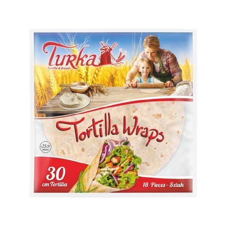Tortilla Wraps 30cm 18 Pèces Turka