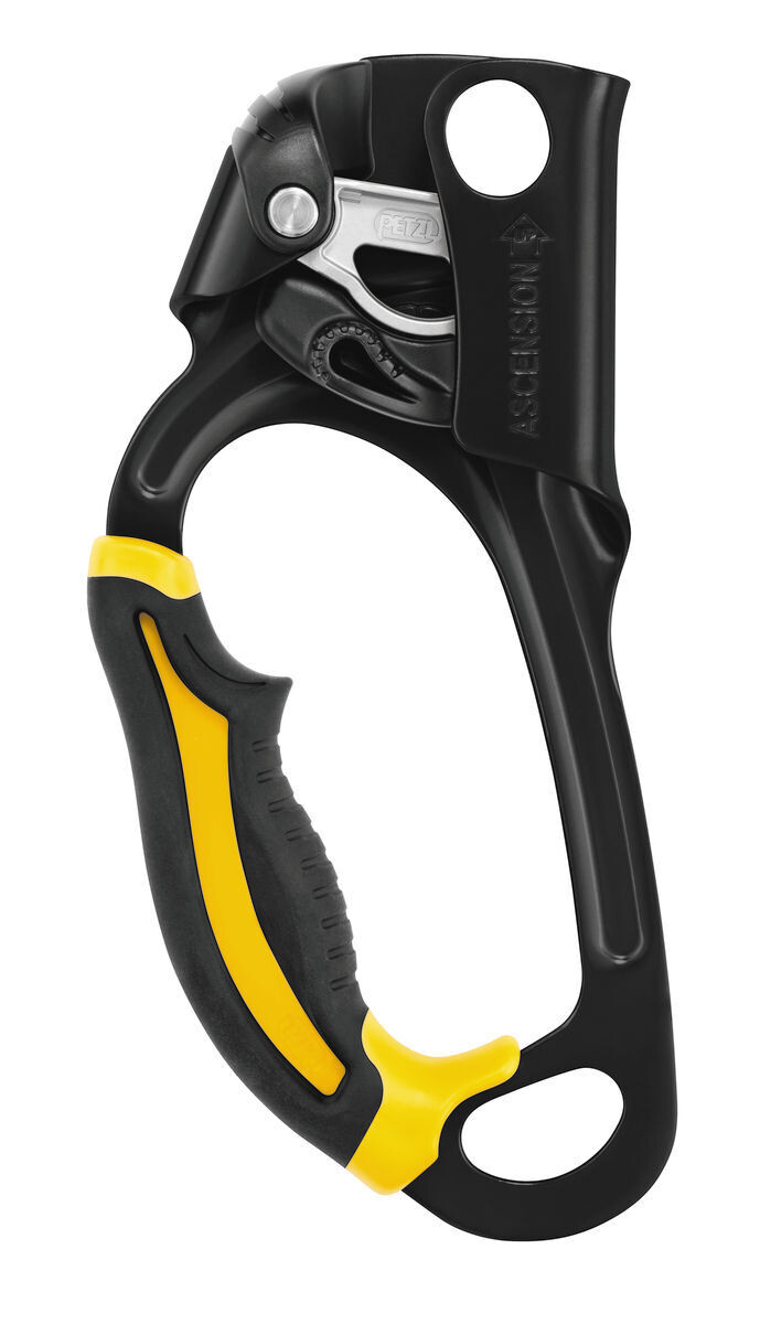 ASCENSION PETZL, Colori: Giallo/nero, Versione: mano sinistra