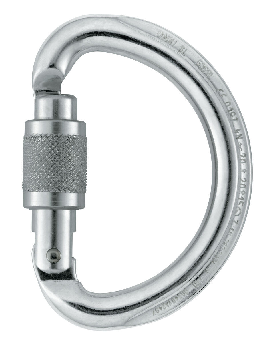 OMNI Petzl, Sistema di bloccaggio: SCREW-LOCK grigio