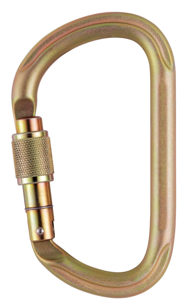 VULCAN Petzl, Sistema di bloccaggio: SCREW-LOCK oro