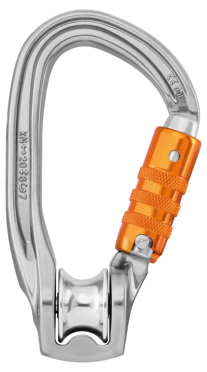 ROLLCLIP Z Petzl, Sistema di bloccaggio: TRIACT-LOCK