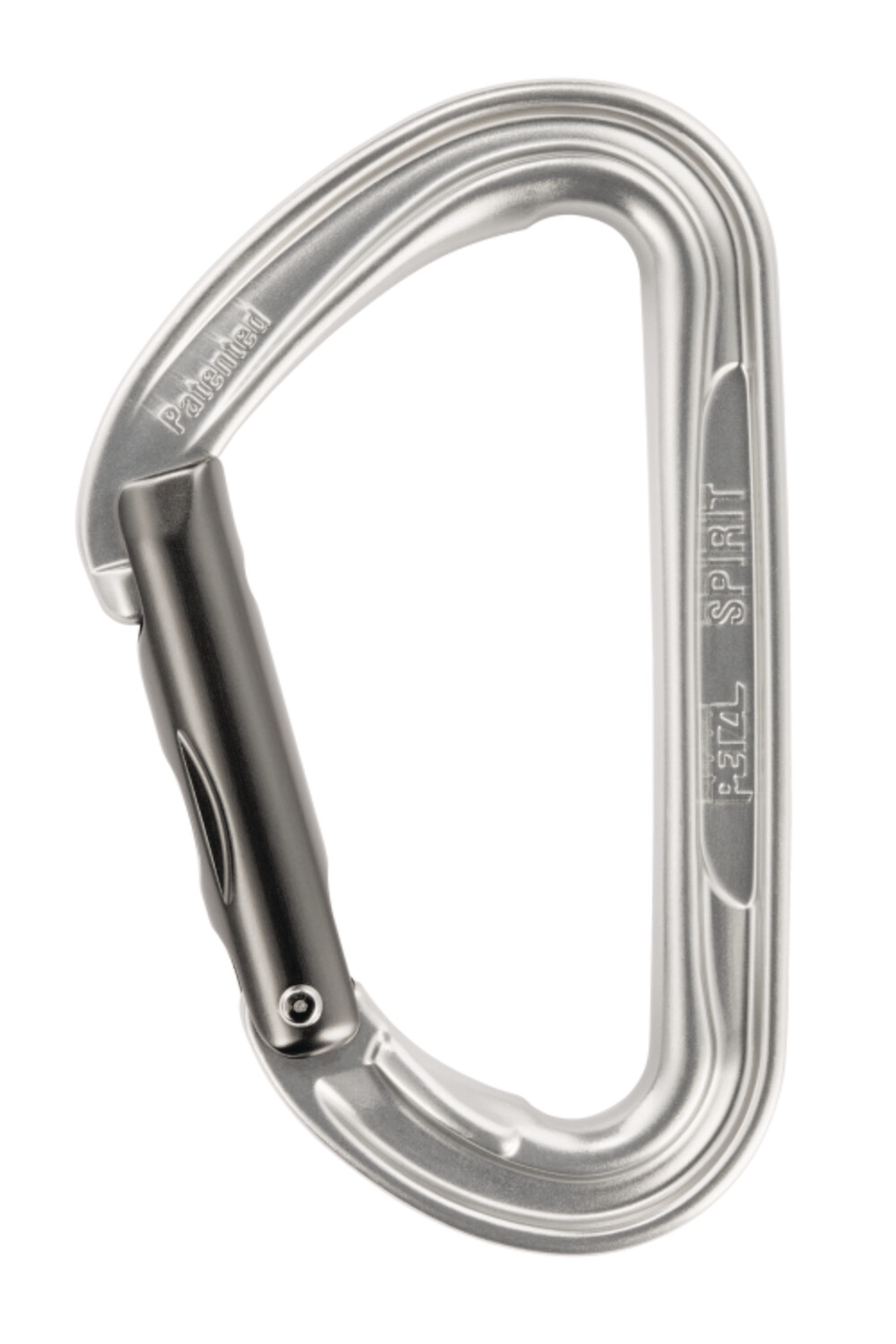 SPIRIT Petzl, Sistema di bloccaggio: leva dritta