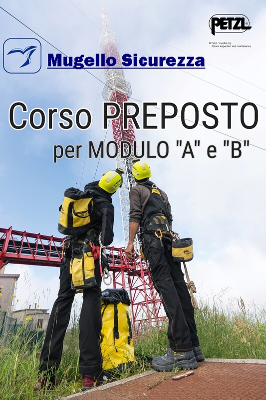 Corso PREPOSTO per Modulo "A" e modulo "B" (09-05-2025)