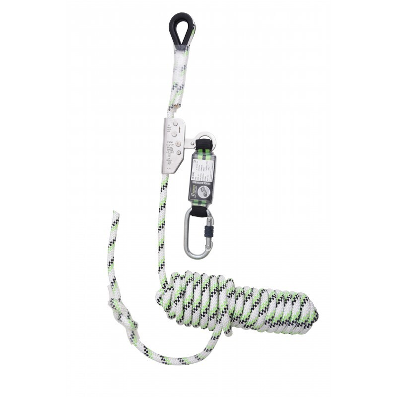 Anticaduta con dissipatore su corda 20 mt. - KRATOS