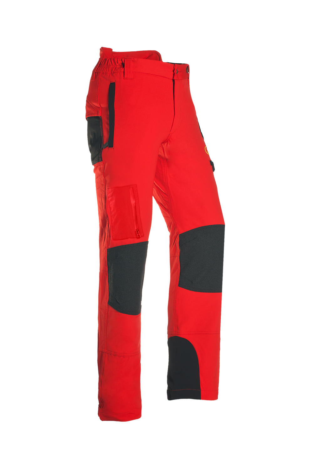 PANTALONE da arrampicata sip  protection, Colori: Rosso, Taglia: XS