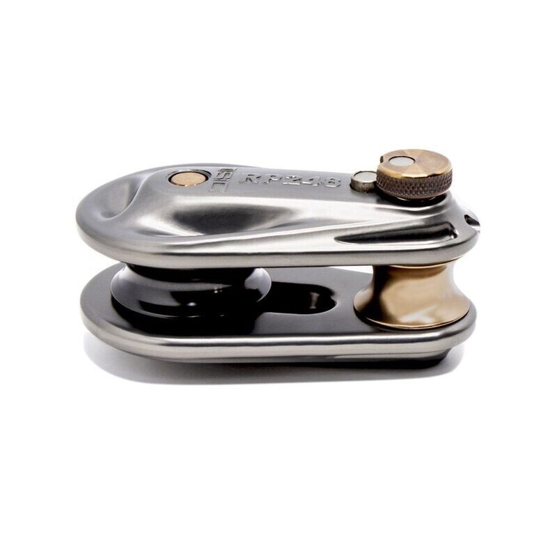 Carrucola  ISC. 100 Kn. Alluminio corda 14 mm RP248. Serie 200.