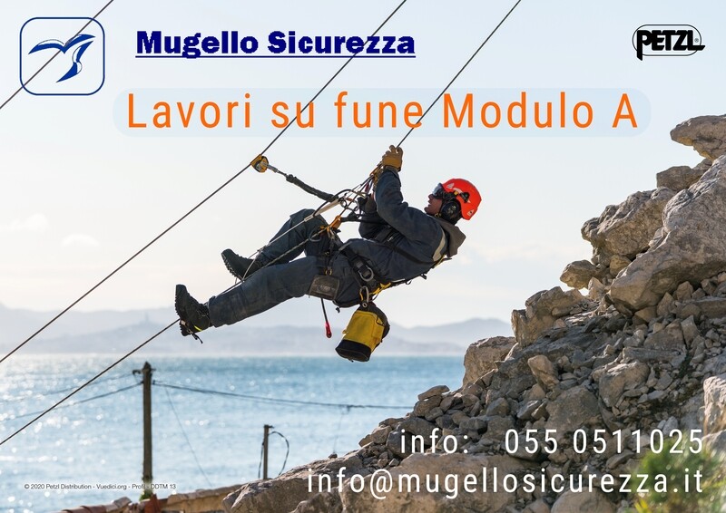 Corso Lavori in quota MODULO Corso Lavori in quota MODULO "A" dal 12 al 16 ottobre 2026