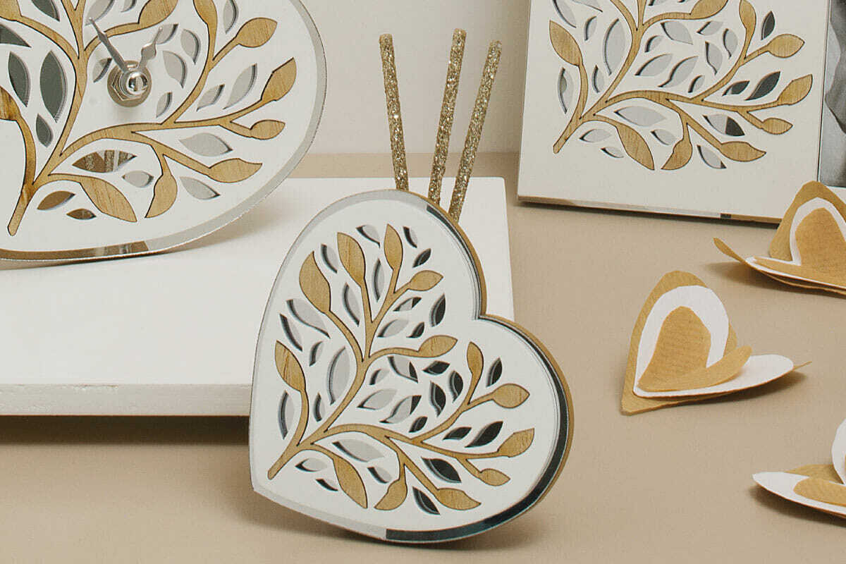 Claraluna - Diffusore cuore albero vita 21672